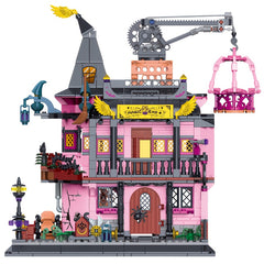 1022pcs Medieval Castle Magic Laboratory Building Block Toy Set