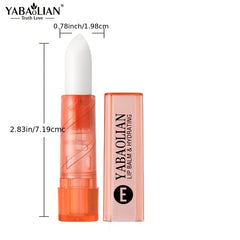 YABAOLIAN 6 Flavors Lip Balm Hydrating & Soothing Long-lasting Effect