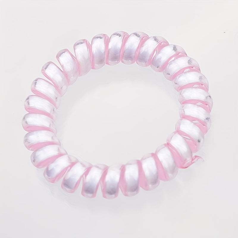Luminous Spiral Hair Tie Ponytail Holder Hair Accessories