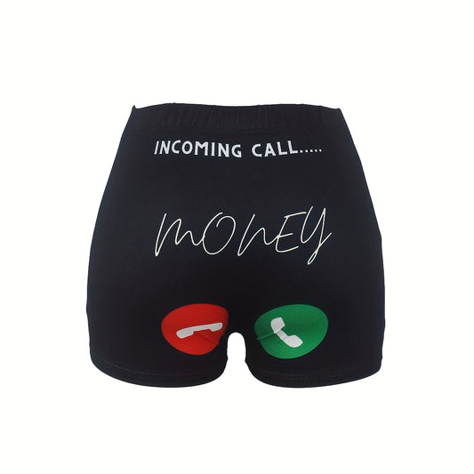 Women's Casual Elastic Waist Shorts