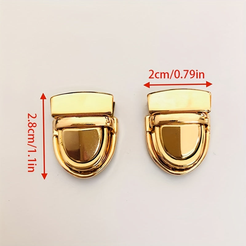 5pc DIY Iron Leather Buckle Duckbill Lock for Box Bag