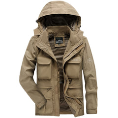 Men's Outdoor Waterproof Windbreaker Jacket