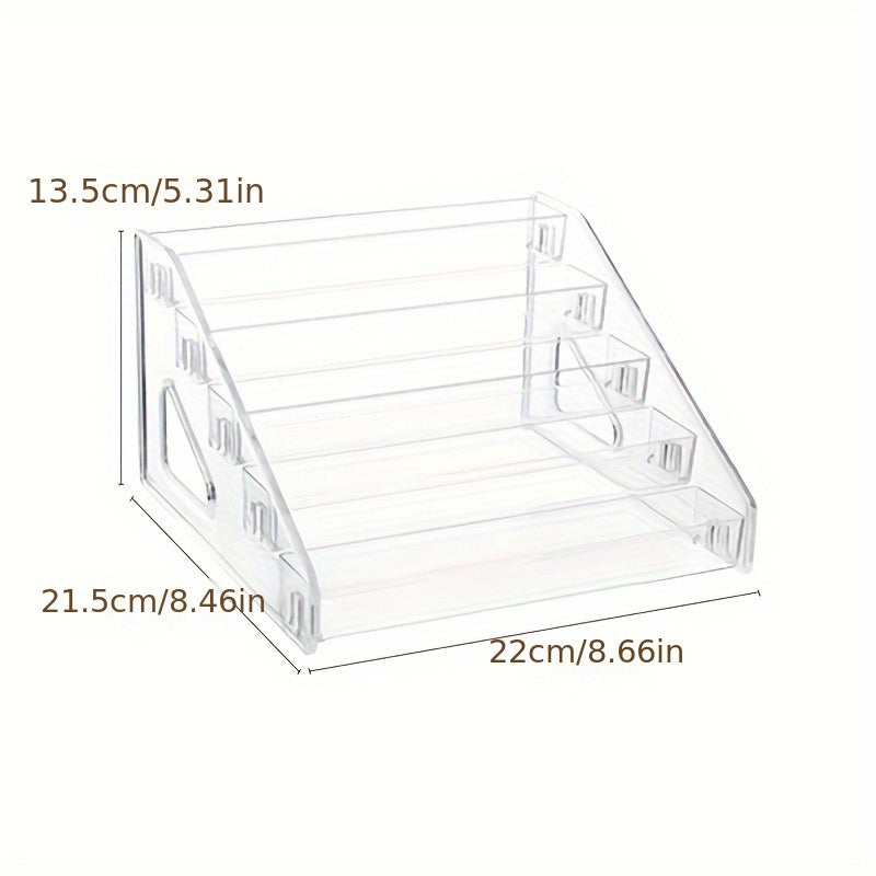Transparent Makeup Organizer Essential Stand