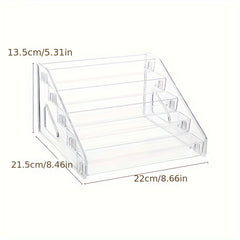 Transparent Makeup Organizer Essential Stand