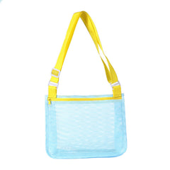 Kids Beach Toy Mesh Bag Seashell Tote for Shells & Toys