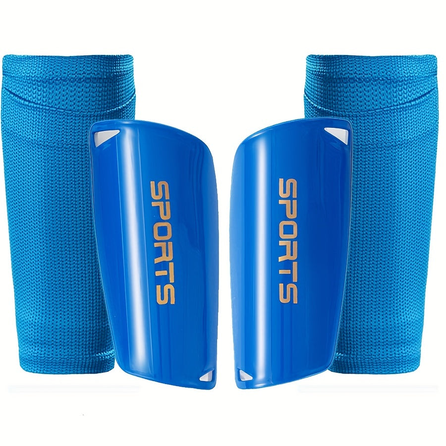 Football Soccer Socks & Shin Guards Set