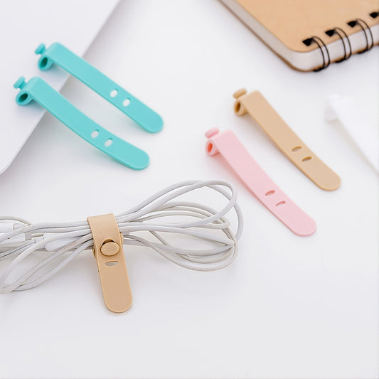 Desktop Cable Organizer Bags - Set of 4