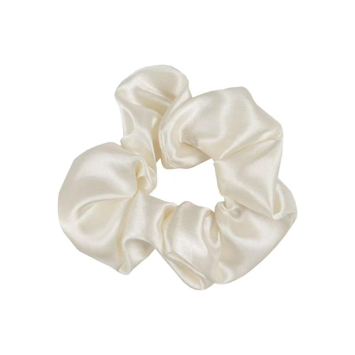 Satin Hair Scrunchies Soft Silk Scrunchie for Women Girls
