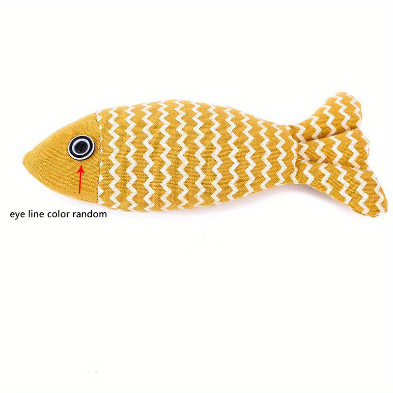 Interactive Cat Toy Durable Plush Pillows Kitten Toy