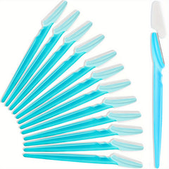 12 Pcs Eyebrow Razor Exfoliating Dermaplaning Tool For Women Face Facial Razors