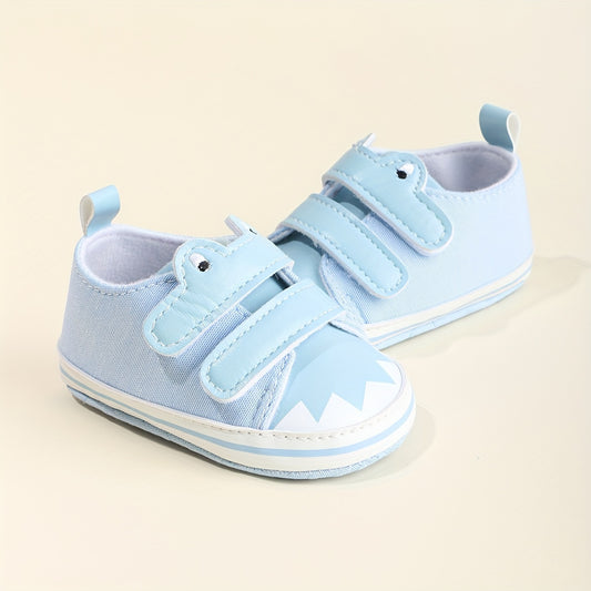 Cheerful Cartoon Sneakers for Baby Boys Lightweight Non Slip Shoes