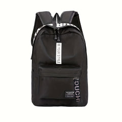 Junior High School Canvas Backpack for Outdoor Travel