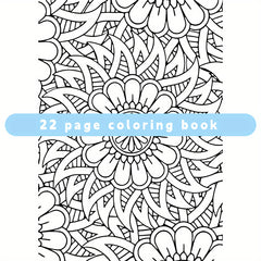 Adult Coloring Book Patterns: Ideal Gift for Friends & Family