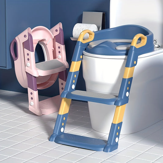 Foldable Toilet Step Stool for Kids Easy Toilet Training