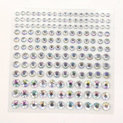 165pcs Adhesive Rhinestones for Crafts Makeup Decor
