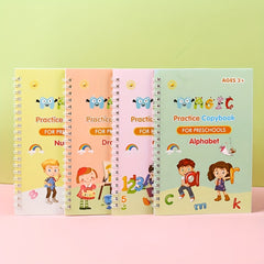 AOUDAI Reusable FDMD Drawing Practice Books for Kids - 11 Holiday Activities