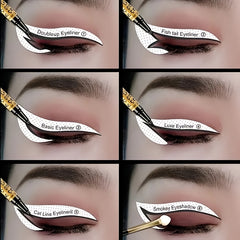Professional Eyeliner Stencil Eyeshadow Stencil Set 4 Styles