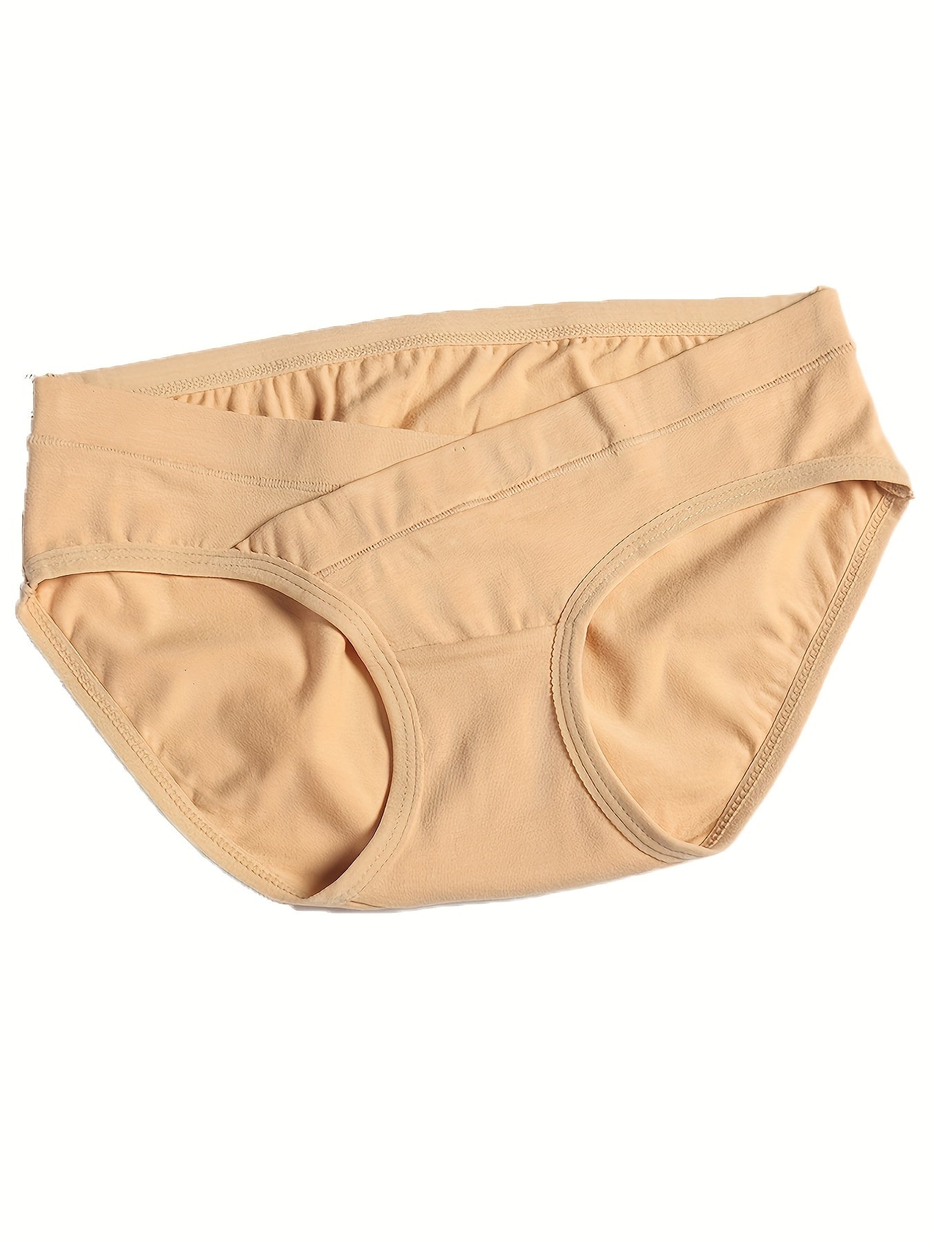 Breathable Low Waist Maternity Panties U-shaped Belly Support