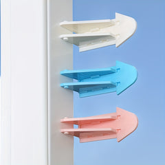 3pcs Kids Sliding Door Window Lock Safety Lock Punching Limit Moving Window Lock