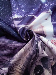 Men's American Flag Knight Astronaut Tee