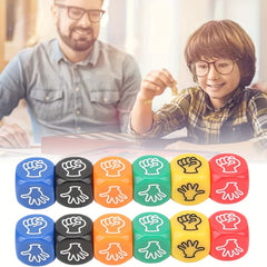 2Pcs Finger Guessing Dice Game Set for Adults & Kids