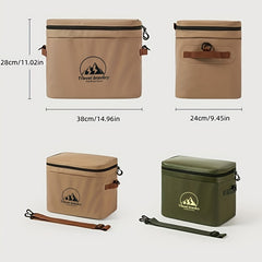 20L Waterproof Insulation Box w/ Ice Pack-Portable Food Preservation Bag
