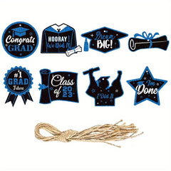 8PCS Graduation Party Decoration Pendant Set