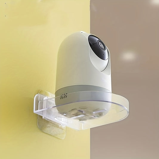 Transparent Shelf for Security Cameras and Baby Monitor