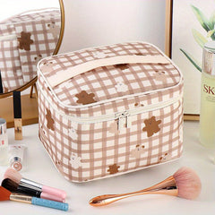 Cartoon Graphic Makeup Bag Portable Large Capacity Cosmetic Bag