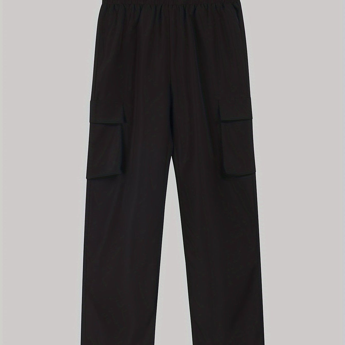  Wide Leg Cargo Trousers With Pockets