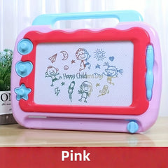 Large Magnetic Drawing Board for Kids with Magnetic Wand