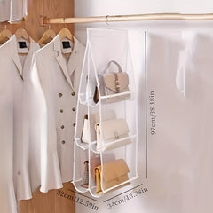 Hanging Closet Organiser for Purses and Bags