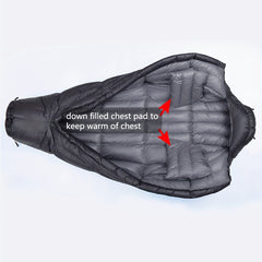 Ultralight Down Sleeping Bag for Camping