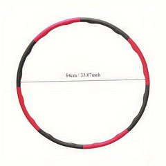 Soft Detachable Fitness Hoop for Home & Gym