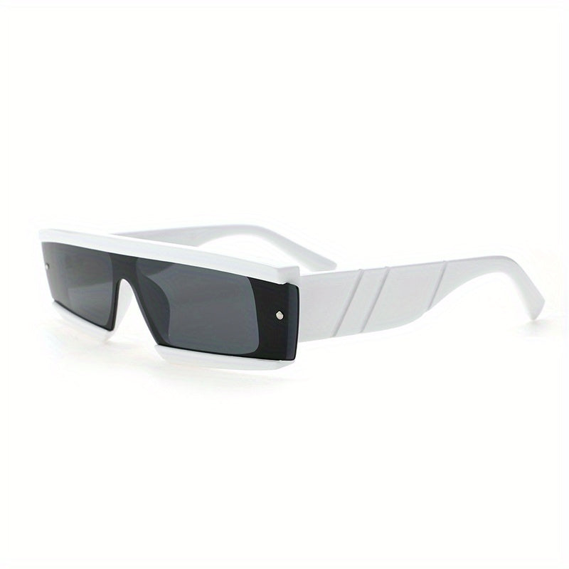 Y2K Square Frame Sunglasses Rivet Decor Glasses UV400