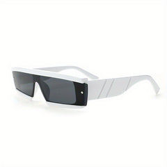 Y2K Square Frame Sunglasses Rivet Decor Glasses UV400