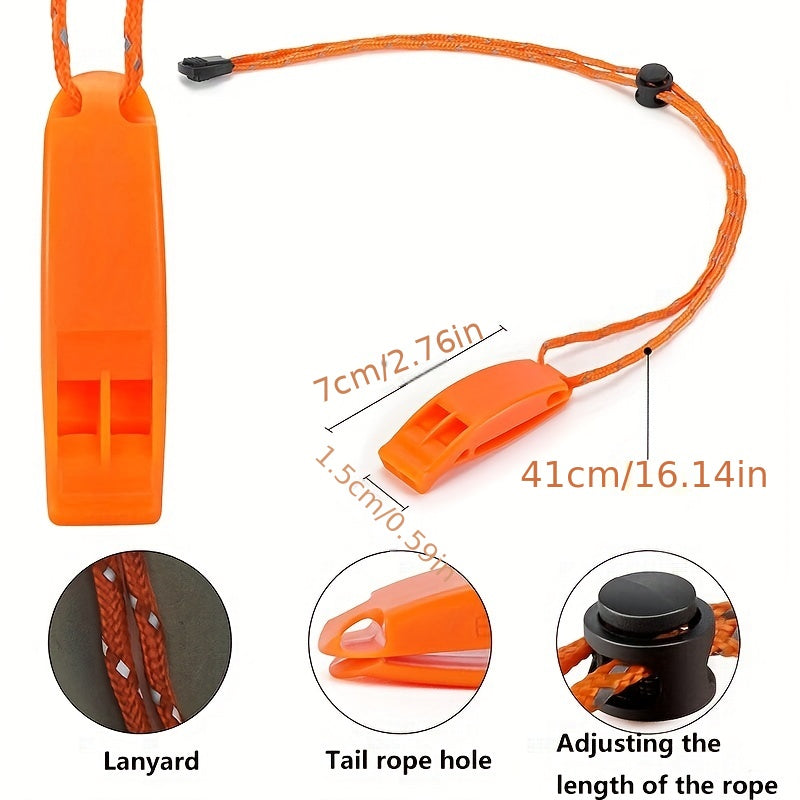 First Aid Survival Whistle Dual Frequency Outdoor Camping H