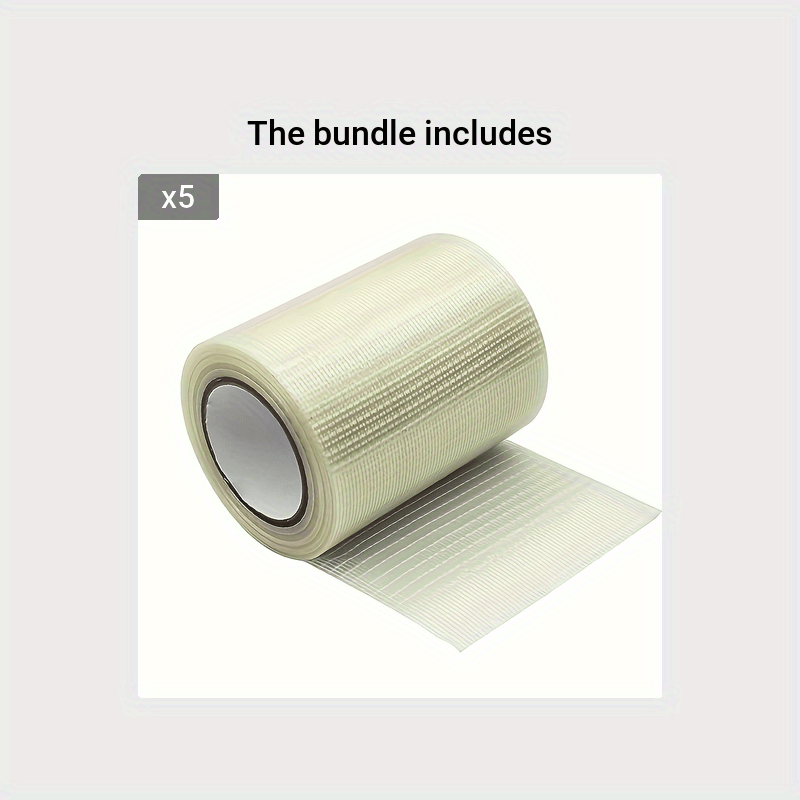 7.62cm x 11.89m RV Awning Repair Tape - Waterproof Canvas Tarp Tent