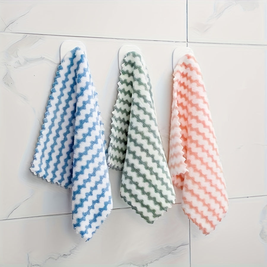 Soft & Absorbent Kitchen Dish Cloths - 5 Pack
