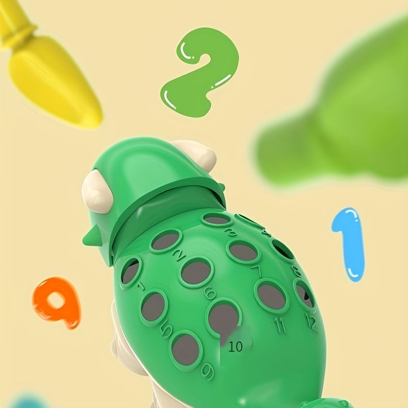 Music Toy for 1-2 Year Old Baby: Carrot Dinosaur Building Blocks