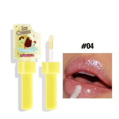 Moisturizing Clear Lip Balm Ice Cream 6 Colors