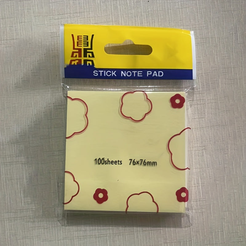 Solid Sticky Notes Office Notes Sticky Notes Paper 100sheets