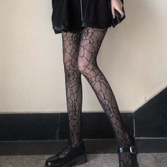 Fishnet Tights High Waist Pantyhose Stockings