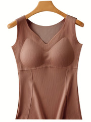 Women's Sleeveless Thermal Underwear Top