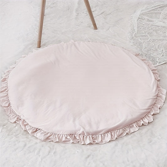 95cm Round Lace Crawling Mat Vacuum Packed