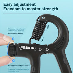 Adjustable Grip Strength Trainer for Hand & Arm Rehab