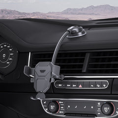 Secure Phone While Driving Car Cell Phone Holder Suction Cup Bracket