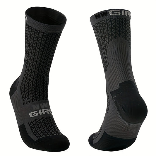 Breathable Sports Crew Socks for Men Quick Drying Sweat Absorbing