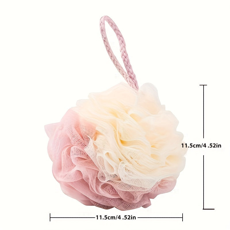 Soft Mesh Bath Sponge Balls Cleaning Brush Shower Puff Body Cleaner