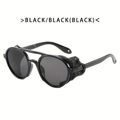 Retro Steampunk Gradient Sunglasses UV400